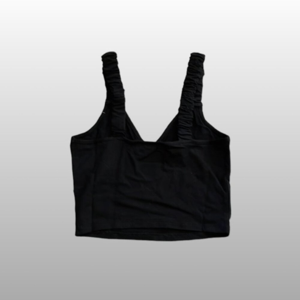 NWT Miss Selfridge Ruched Strap 2 Pair V Neck Crop Tops - Picture 7 of 8
